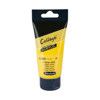 Акрилна боя Schmincke College Acrylic 75 ml – 220 Колеж жълто