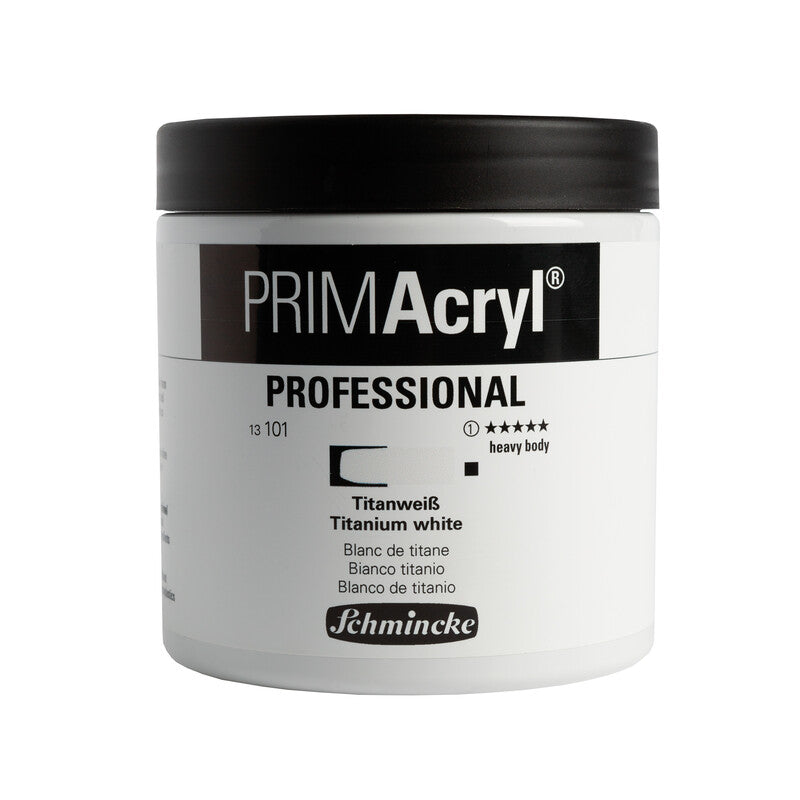 Акрилна боя Schmincke PRIMAcryl Professional 474 ml – Titanium white