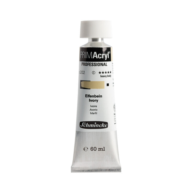 Акрилна боя Schmincke PRIMAcryl Professional 60 ml – 202 Слонова кост