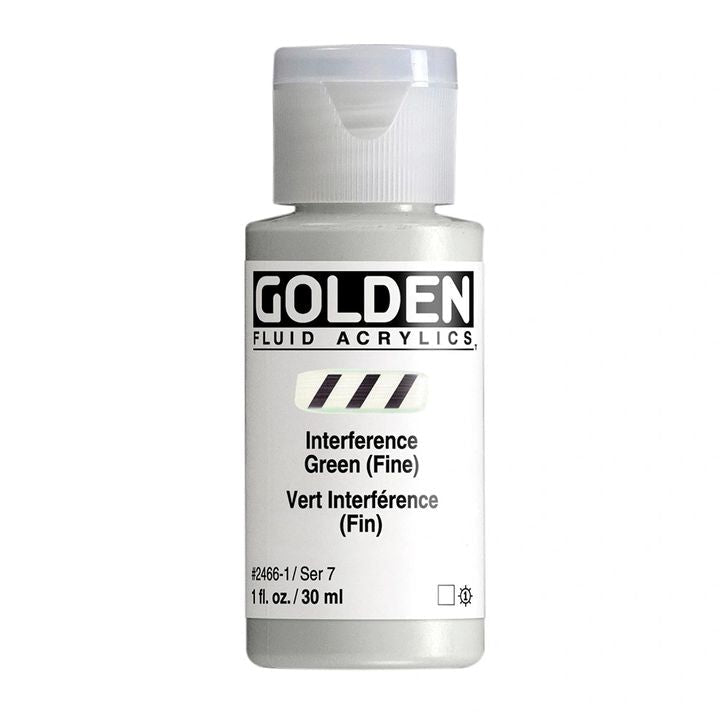 Акрилна боя GOLDEN Fluid Interference 30 ml — изображение 2