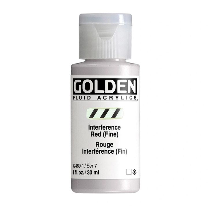 Акрилна боя GOLDEN Fluid Interference 30 ml — изображение 4
