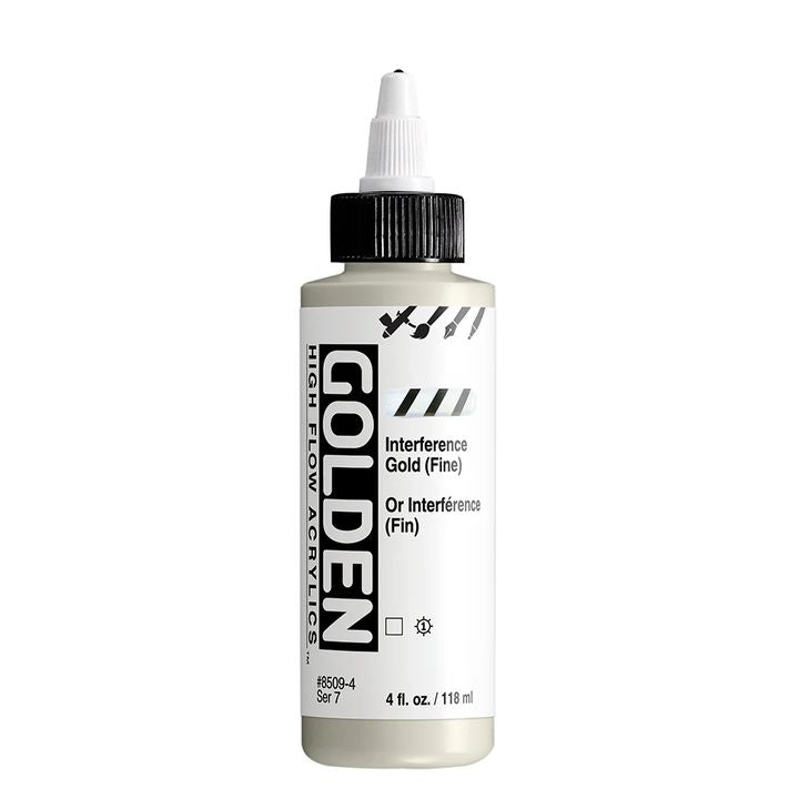 Акрилна боя GOLDEN High Flow Interference 118 ml — изображение 4
