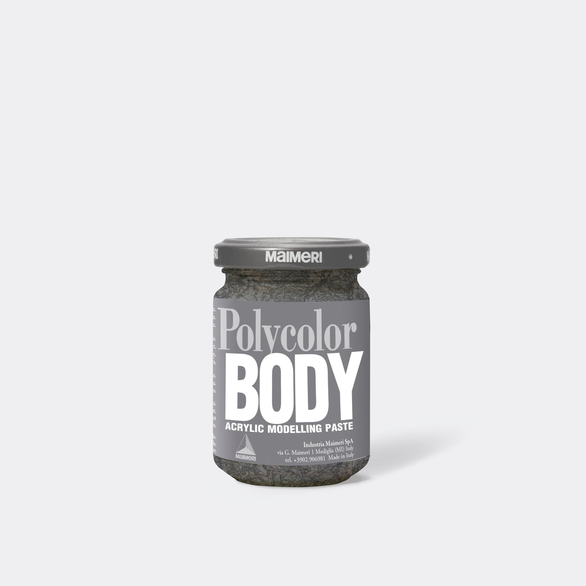 Акрилна моделираща паста MAIMERI Body 140 ml – сребърно