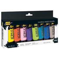 Акрилни бои Kreul Solo Goya / смесен комплект 8 x 20 ml — изображение 1