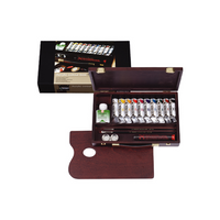Акрилни бои Rembrandt box traditional - 10x40ml + аксесоари — изображение 1