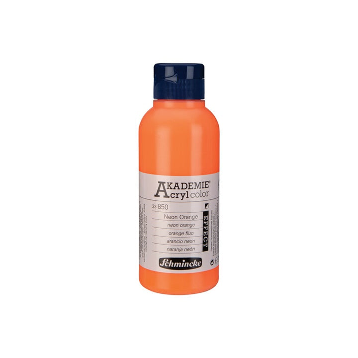 Акрилни бои Schmincke AKADEMIE 250 ml | различни цветове - 850 неоново оранжево