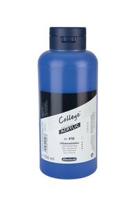 Акрилни бои Schmincke College Acrylic 750 ml – 410 Ултрамарин синьо