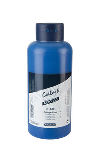 Акрилни бои Schmincke College Acrylic 750 ml – 430 Колидж циан