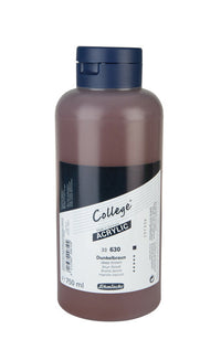 Акрилни бои Schmincke College Acrylic 750 ml – 630 Тъмнокафяво