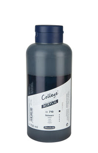 Акрилни бои Schmincke College Acrylic 750 ml – 710 Черно