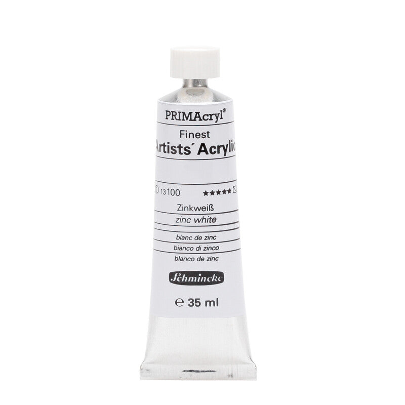Акрилни бои Schmincke PRIMAcryl Professional 35 ml – 100 Цинково бяло