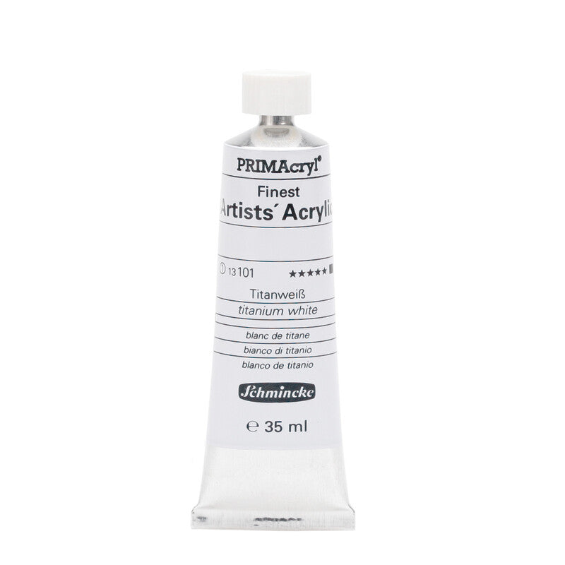 Акрилни бои Schmincke PRIMAcryl Professional 35 ml – 101 Титаново бяло