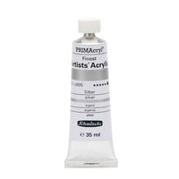 Акрилни бои Schmincke PRIMAcryl Professional 35 ml – 895 Сребро