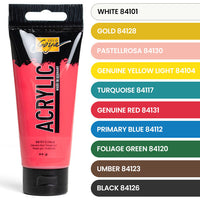 Акрилни бои Solo Goya - ARTMIE Gold Matches | комплект от 10 x 100 ml — изображение 2