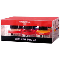 Акрилно мастило Amsterdam - Basic комплект - 6 х 30 мл — изображение 1