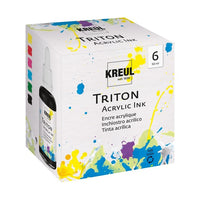 Акрилно мастило KREUL 50 ml - комплект 6 бр. — изображение 1