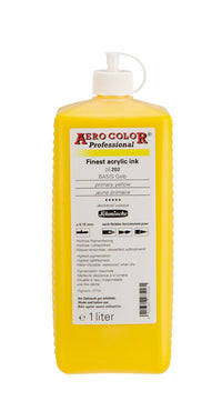 Акрилно мастило Schmincke AERO COLOR Professional 1 l – 202 Първично жълто
