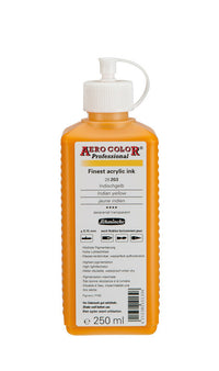 Акрилно мастило Schmincke AERO COLOR Professional 250 ml – 203 Индийско жълто