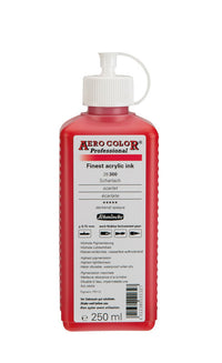 Акрилно мастило Schmincke AERO COLOR Professional 250 ml – 300 Скарлет