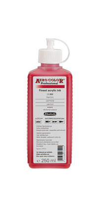 Акрилно мастило Schmincke AERO COLOR Professional 250 ml – 302 Кармин
