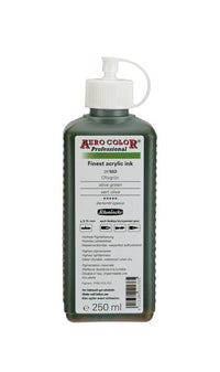 Акрилно мастило Schmincke AERO COLOR Professional 250 ml – 503 Маслиненозелено