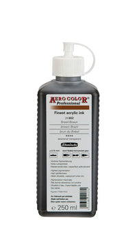 Акрилно мастило Schmincke AERO COLOR Professional 250 ml – 602 Бразилско кафяво