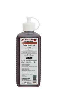 Акрилно мастило Schmincke AERO COLOR Professional 250 ml – 604 Печена Сиена