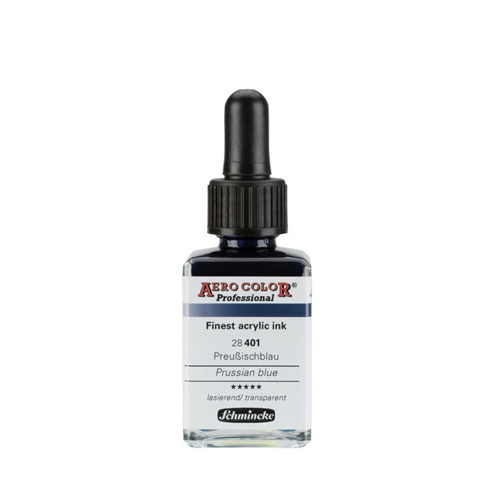 Акрилно мастило Schmincke AERO COLOR Professional Standard 28 ml – 401 Пруски синьо