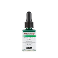 Акрилно мастило Schmincke AERO COLOR Professional Standard 28 ml – 501 Брилянтно зелено