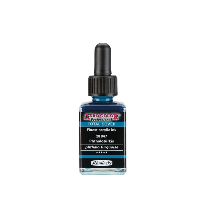 Акрилно мастило Schmincke AERO COLOR Professional Total Cover 28 ml | различни цветове — изображение 9
