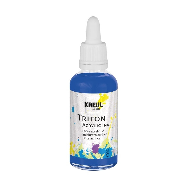 Акрилно мастило Triton 40 ml - KREUL - ултрамарин