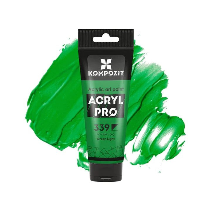 Акрилна боя ACRYL PRO ART Composite 75 ml – 339 светлозелено