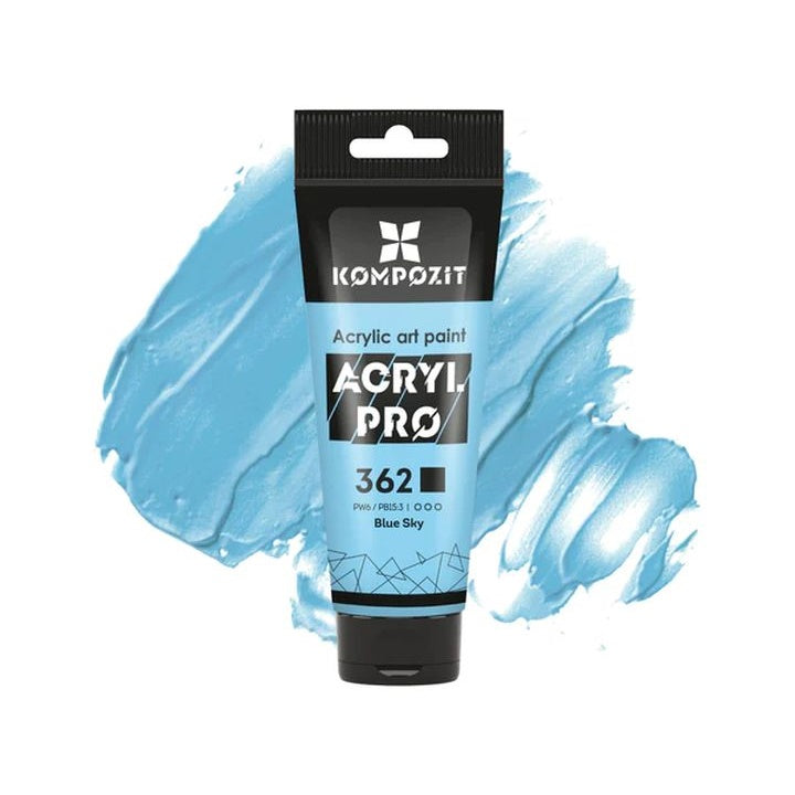 Акрилна боя ACRYL PRO ART Composite 75 ml – 362 небесно синьо