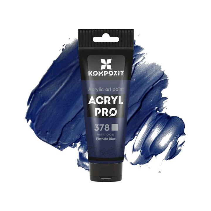 Акрилна боя ACRYL PRO ART Composite 75 ml – 378 фталово синьо