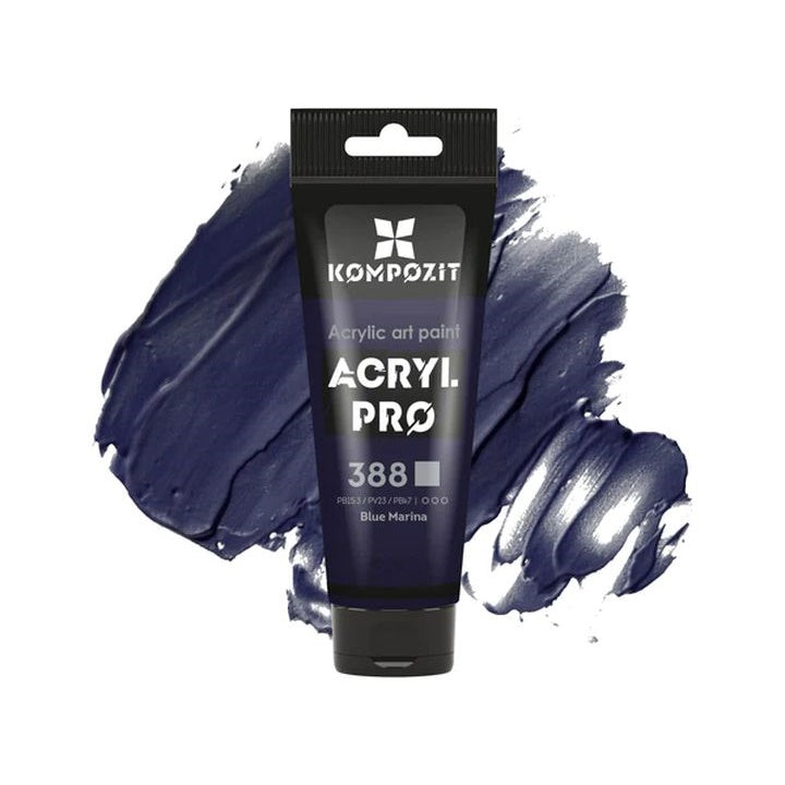 Акрилна боя ACRYL PRO ART Composite 75 ml – 388 blue harbour
