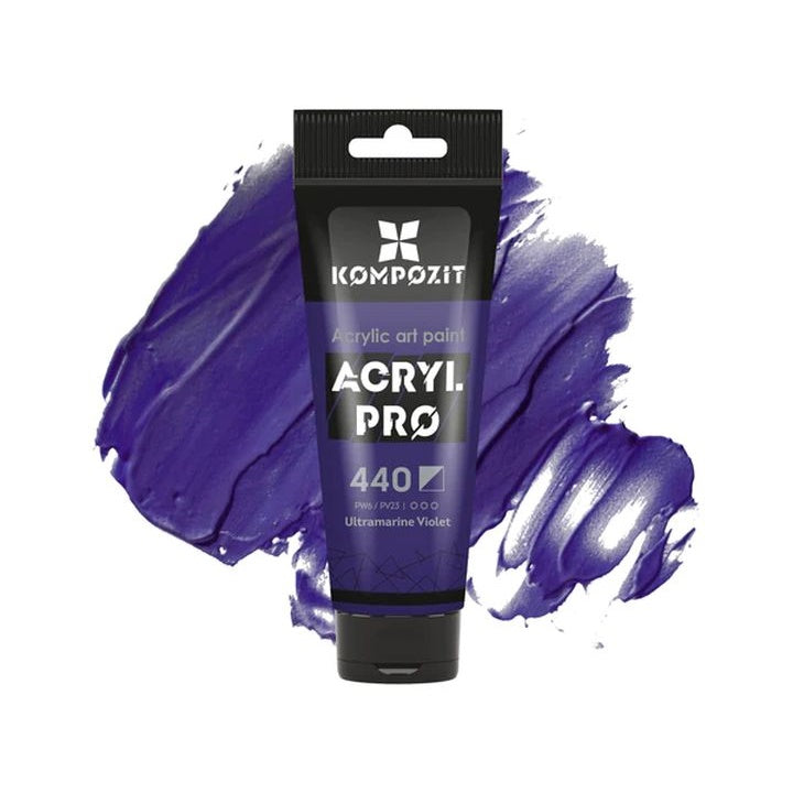Акрилна боя ACRYL PRO ART Composite 75 ml – 440 ултрамарин виолетово