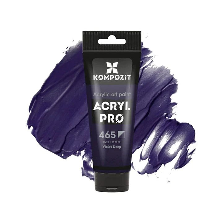 Акрилна боя ACRYL PRO ART Composite 75 ml – 465 тъмнолилаво
