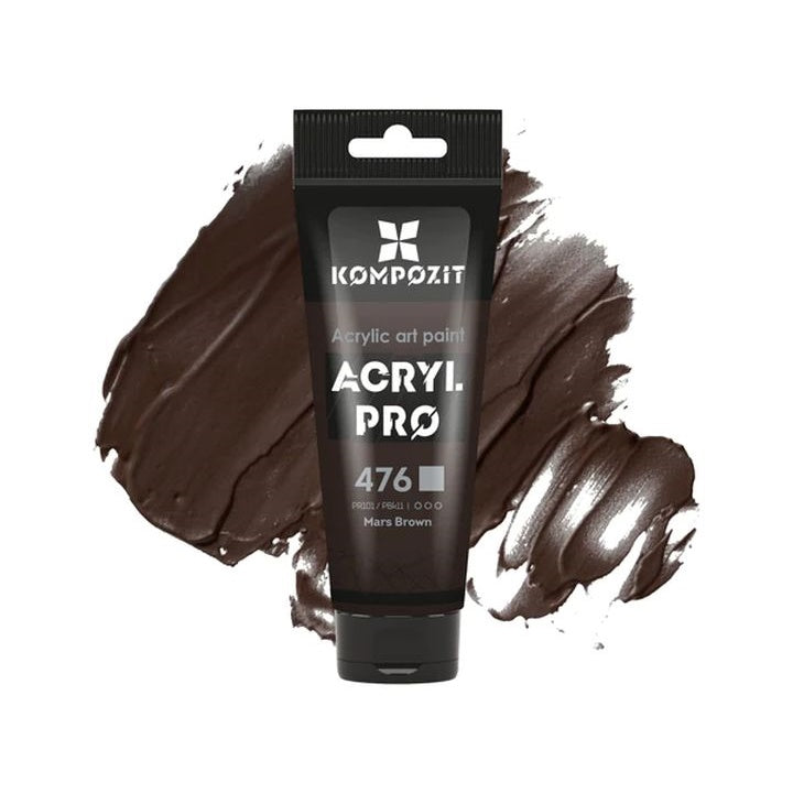 Акрилна боя ACRYL PRO ART Composite 75 ml – 476 марсово кафяво
