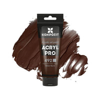 Акрилна боя ACRYL PRO ART Composite 75 ml – 492 изгоряла умбра