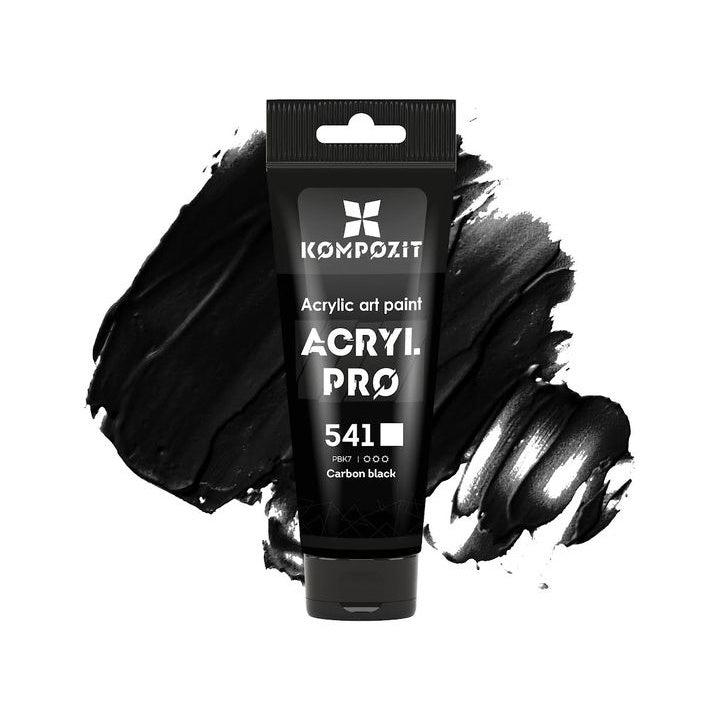 Акрилна боя ACRYL PRO ART Composite 75 ml – 541 въглеродни сажди