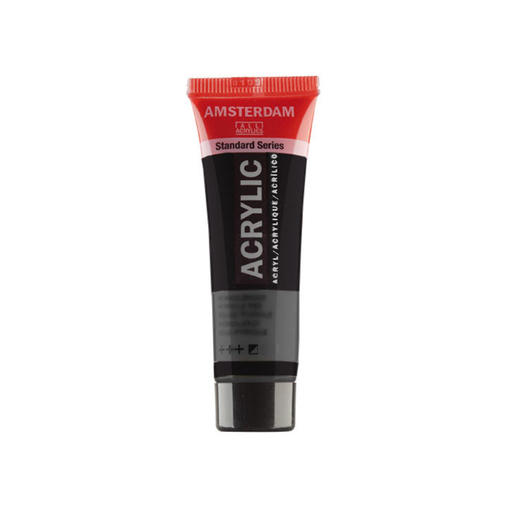 Акрилни бои Amsterdam Standard Series 20 ml – 735 Oxide black
