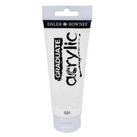 Акрилна боя Daler - Rowney GRADUATE 120 ml – 020 Pearlescent white