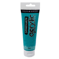 Акрилна боя Daler - Rowney GRADUATE 120 ml – 154 Phthalo turquoise