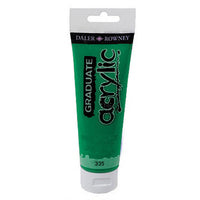 Акрилна боя Daler - Rowney GRADUATE 120 ml – 335 Emerald