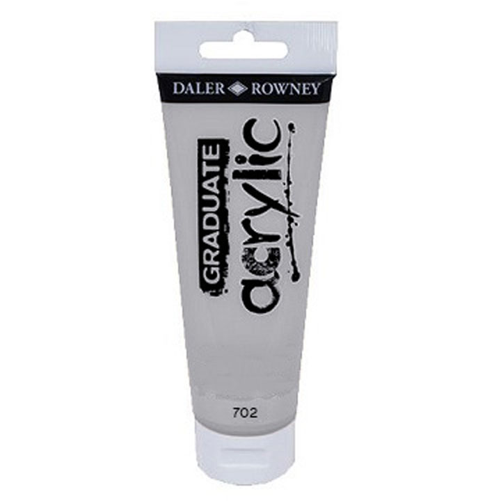 Акрилна боя Daler - Rowney GRADUATE 120 ml – 702 Silver imit