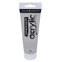 Акрилна боя Daler - Rowney GRADUATE 120 ml – 702 Silver imit