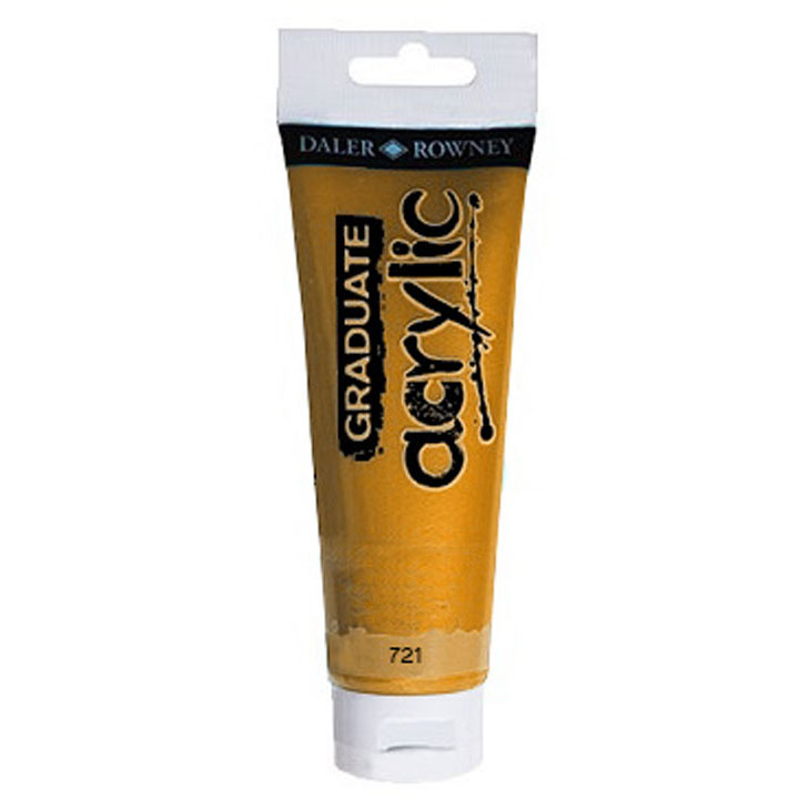 Акрилна боя Daler - Rowney GRADUATE 120 ml – 721 Metallic brown