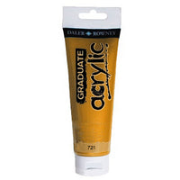Акрилна боя Daler - Rowney GRADUATE 120 ml – 721 Metallic brown