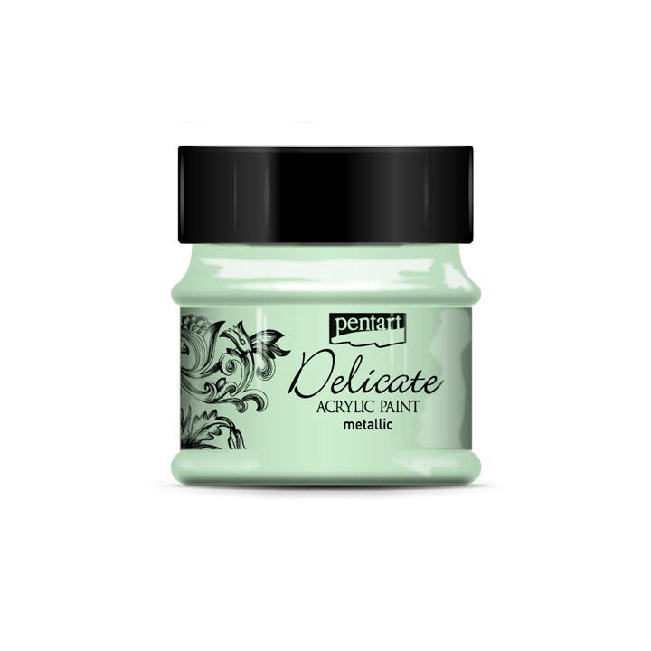 Akrylová farba Delicate metalická 50ml | rôzne farby — obrázok 3