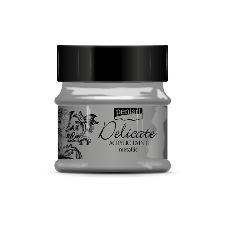 Акрилна боя Delicate металик 50ml — изображение 3